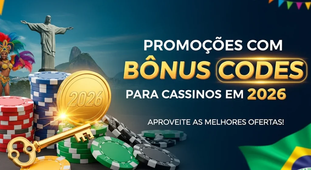 Promoções com Códigos de Bônus para Cassino em 2026