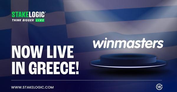 Stakelogic Live lanza en Grecia con Winmasters